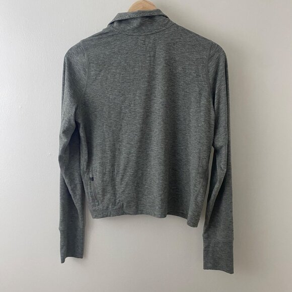 Vuori Pullover Zipper Long Sleeve Shirt Top Gray - Picture 8 of 12